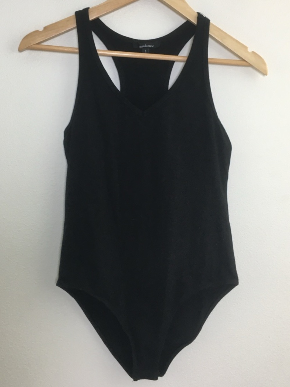 Black Racerback Bodysuit - Picture 6 of 9